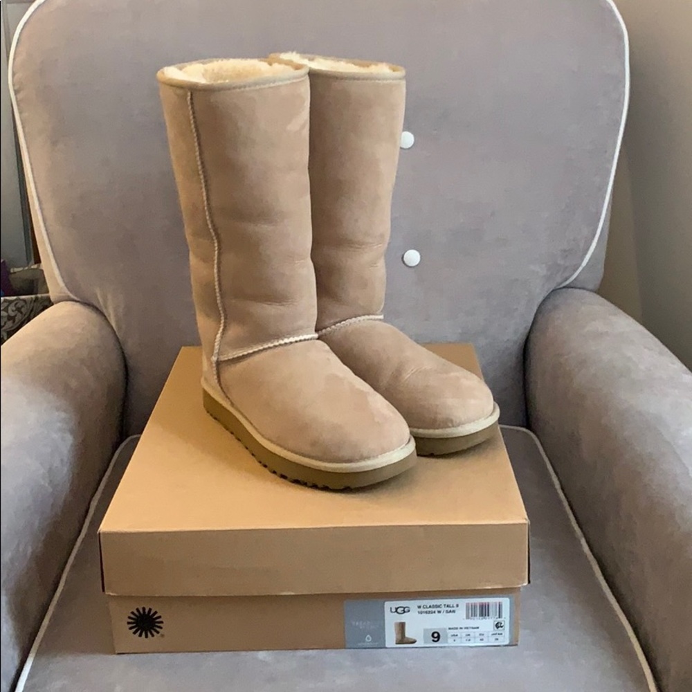 *Offers Welcome* Like New Tall Sand UGG Boots